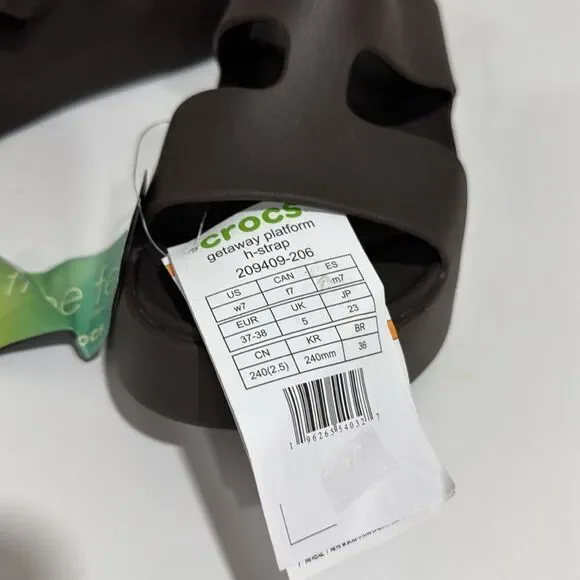 CROCS Getaway Platform h-strap NWT - Picture 4 of 6